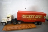 Duncan Campbell's Chunky Soup Semi Truck and Trailer