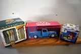 Rappla Collector Mug, John Deere Salt & Pepper Shaker, Mac Tools Ford Pickup