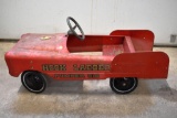 AMF Hook and Ladder Pumper 519 Pedal Car, Missing Pedal Gear