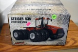 Ertl 2010 Farm Show Case IH Steiger 535 Tractor with Box, 1/32