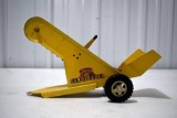 60's Tonka Pull Type Sand Loader, Good Original Toy