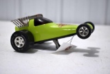 70's Tonka Mini Press Steel Rail Splitter Drag Car, Good Original Toy
