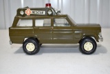 60's Tonka Mini Rescue Van Wagoneer, Dark Green, Good Original Toy