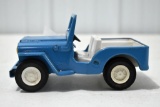 60's Tonka Mini Jeep, Blue Color, Good Original Toy