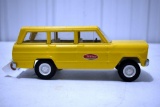 60's Tonka Mini Wagoneer, Yellow Color, Good Original Toy