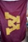 Minnesota Gophers Flag with Wooden Pole