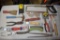 Assorted Hand Tools: Tack Hammer, Handsaw, Tape Measure, Stud Finder, Wire Brush and More