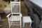 The Cracker Barrell Rocker with Side Table; Chair: 47
