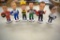 (6) Assorted Bobble Heads: Tomas Scheckter, Sarah Fisher, Michael Andretti, Buddy Lazier, Al