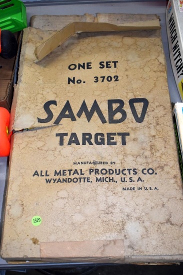 Sambo Target Set; May be Missing Pieces