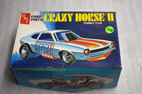 "Crazy Horse II" Funny Car Kit by AMT; May not be Complete