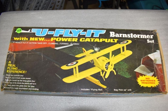 "U-Fly-It Barnstormer Set"; May not be Complete