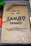 Sambo Target Set; May be Missing Pieces