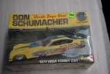 Don Schumacher 1Funny Car Kit by Revell Kit; Original Packaging