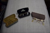 Vintage Eye Glasses and Cases