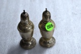 (2) Reed & Barton Sterling Silver Salt & Pepper Shakers