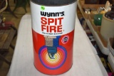 Wynn's Spit Fire Gas Power Booster Tin Can