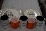 Local Church & Bank Cups and Plates