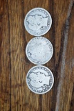 (2) 1908 Barber Quarters