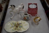 Japanese Serving Dish, Chinese Dish, Horse Bank