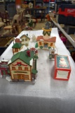 Christmas Village Houses and Buildings