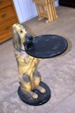 Resin Dog Side Table: 33