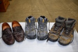 (3) Pairs Shoes: Colombia Men's Size 12, Vasque Men's Size 11.5, Vibram Men's Size 11.5