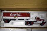 (2) Matchbox Collectibles with Boxes: Campbell's Soup Semi Truck And Trailer