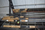 Assortment of Fishing Rods