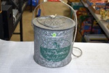 Vintage Nu-Airflo Galvanized Minnow Bucket