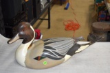 Wood Lac La Croix Ducks Unlimited Collection No. 1240 Duck; Damage to Tail