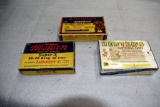 Assorted Ammo: (34) Western Super X 30-40 Krag, (19) Herter's 8 mm Ammo