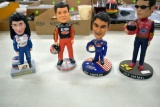 (4) Assorted Bobble Heads: (2) Jeff Gordon, Joe Nemechek, Danica Patrick