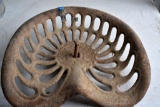 Vintage Champion Cast Iron Seat