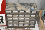 (25) Drawer Bolt Bin with Contents