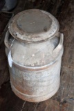 Vintage Milk Can with Lid