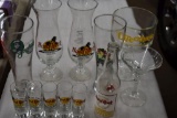 Hard Rock Cafe Shot Glasses, Stemware, Other Assorted Drinking Glasses