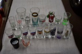 Assorted Shot Glasses: Vikings, Nascar, Planet Hollywood and More