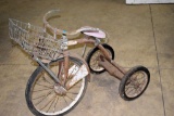 30's Murry Tricycle with Front Basket