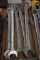 Large Open End Box End Wrenches: 2
