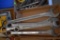 Large Open End Box End Wrenches: 2