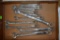 (12) Craftsman Metric Open End Box End Wrenches