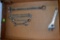 (5) Snap-On SAE Wrenches, Snap-On Crescent Wrench