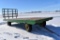 20'x8' Flatbed Wagon, Steel Framed, John Deere 8 Ton Running Gear