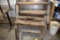 (3) Wooden Saw Horses, Sheet of Steel