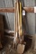 Assorted Handled Tools: Fiberglass Handled Shovels, Post Hole Digger and More