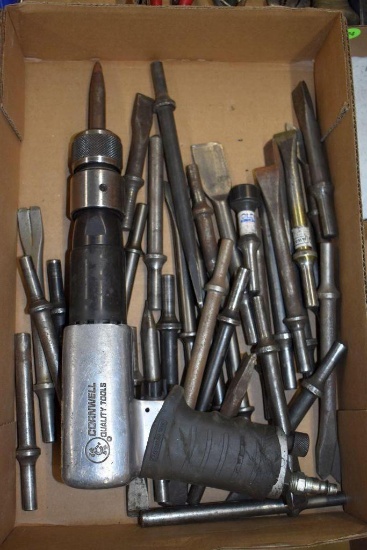 Cornwell Air Chisel, Large Assortment Tips