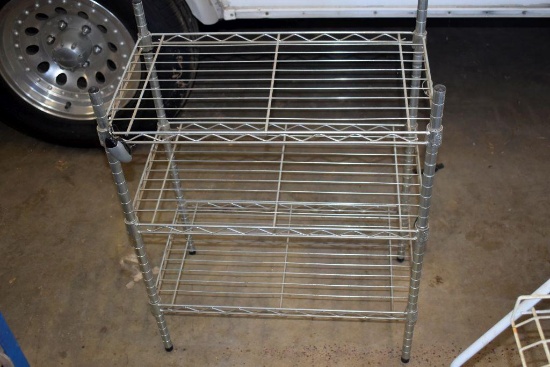 (2) Wire Rack Shelves
