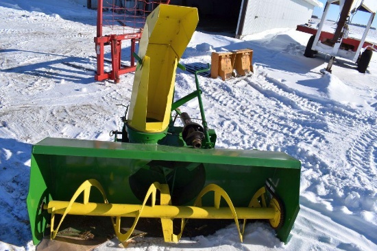 John Deere 5' Snowblower, Single Auger, 540PTO, 3pt.