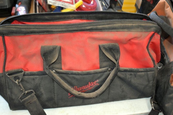 Milwaukee Tool Bag with 14.4V Battery and Charger